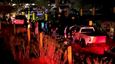 Detienen a conductor ebrio tras intensa persecución 