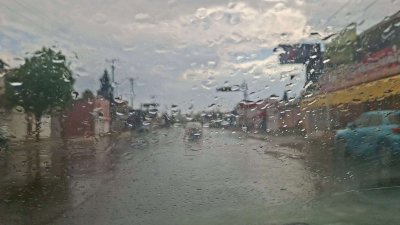 Se registran lluvias moderadas al norte de la capital