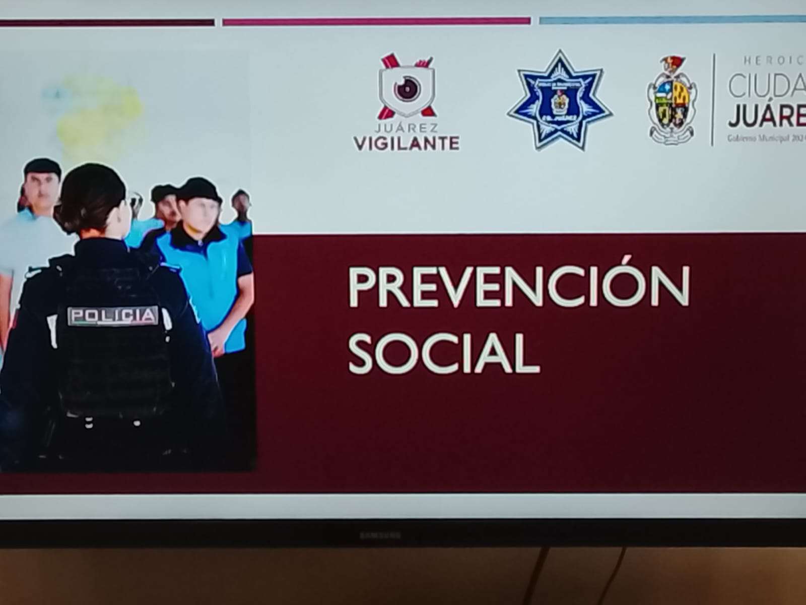 Fortalece prevención social la seguridad en Juárez