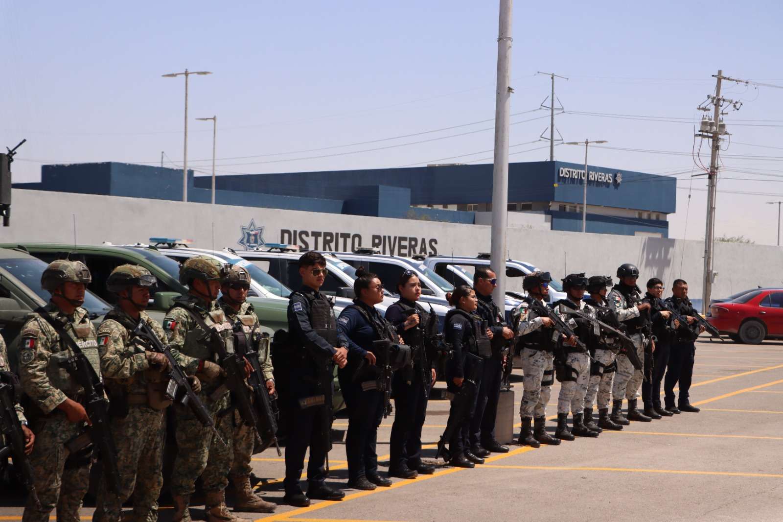 Realizan operativo conjunto en Distrito Riveras