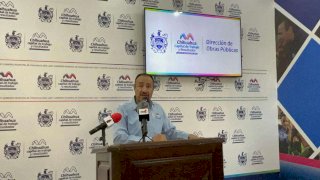 Avanzan obras en Nogales e Industrias al 80% y carretera Aldama al 93% 