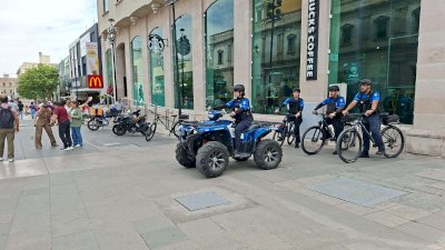 Refuerzan seguridad y atención urbana en el centro de Chihuahua