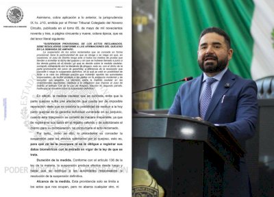 Logra Diputado suspensión contra el registro de celulares y curp biométrica 