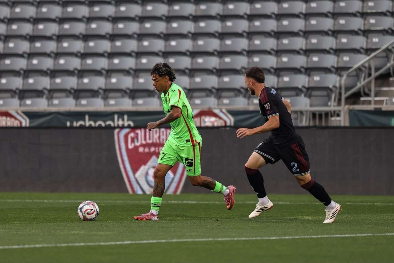 Empatan Bravos contra Colorado Rapids