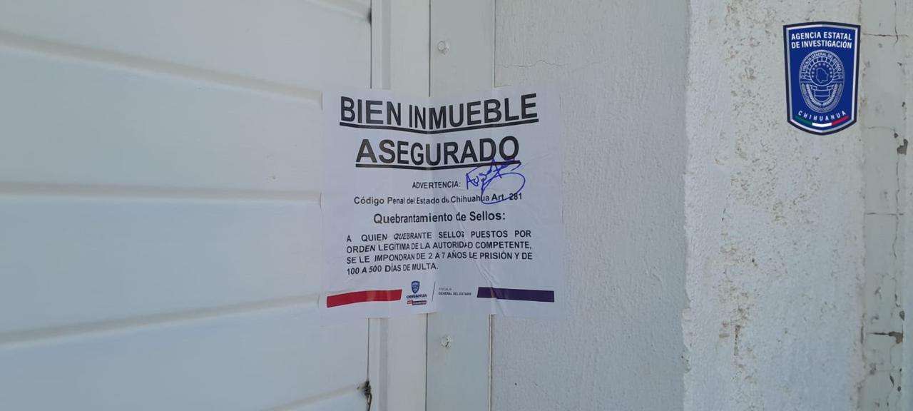 Aseguran vehículos y vivienda donde se localizó osamenta