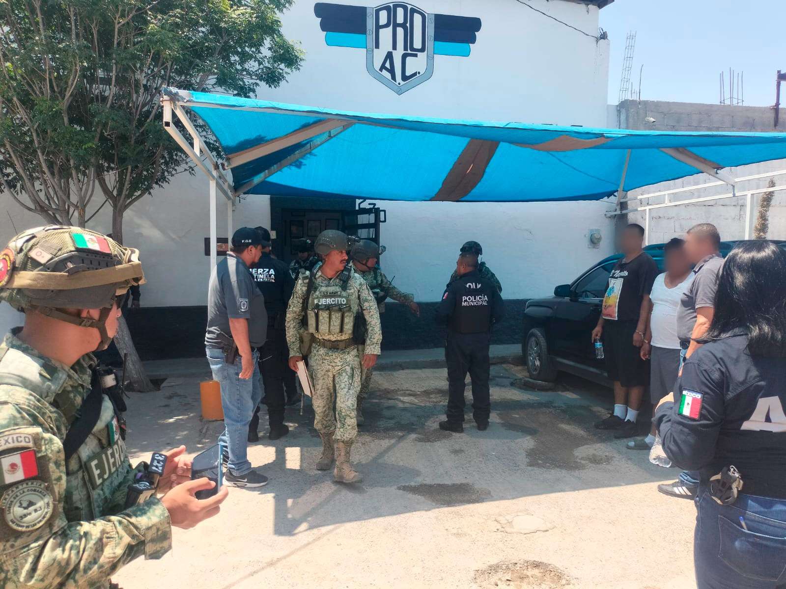 Detienen a 4 prófugos de la justicia en Centro de Rehabilitación