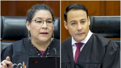 Interrumpe Lenia Batres participación de ministro Giovani Figueroa en la Corte 