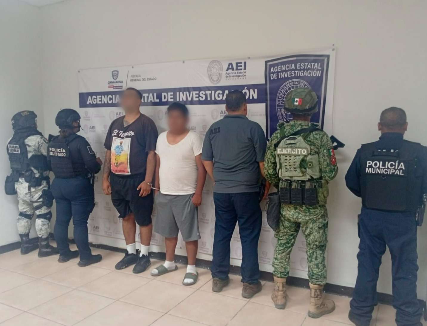 Detienen a 4 prófugos de la justicia en Centro de Rehabilitación
