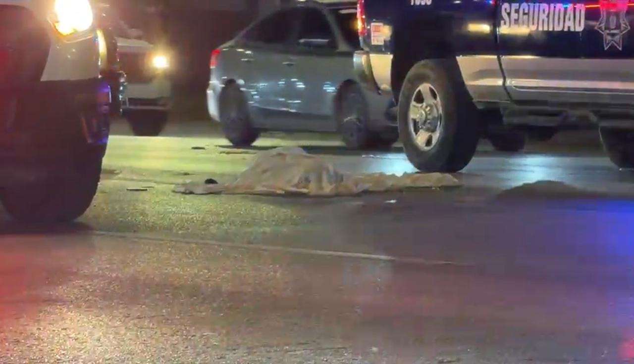 Muere hombre tras ser atropellado en la López Mateos; conductor huyó