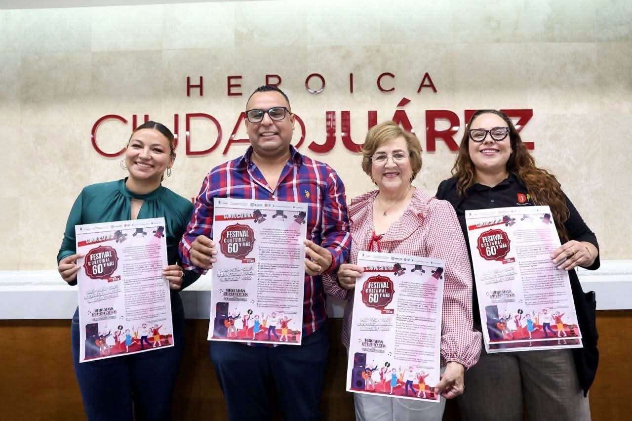Invitan a participar en el Festival Cultural 60 y Más 2026
