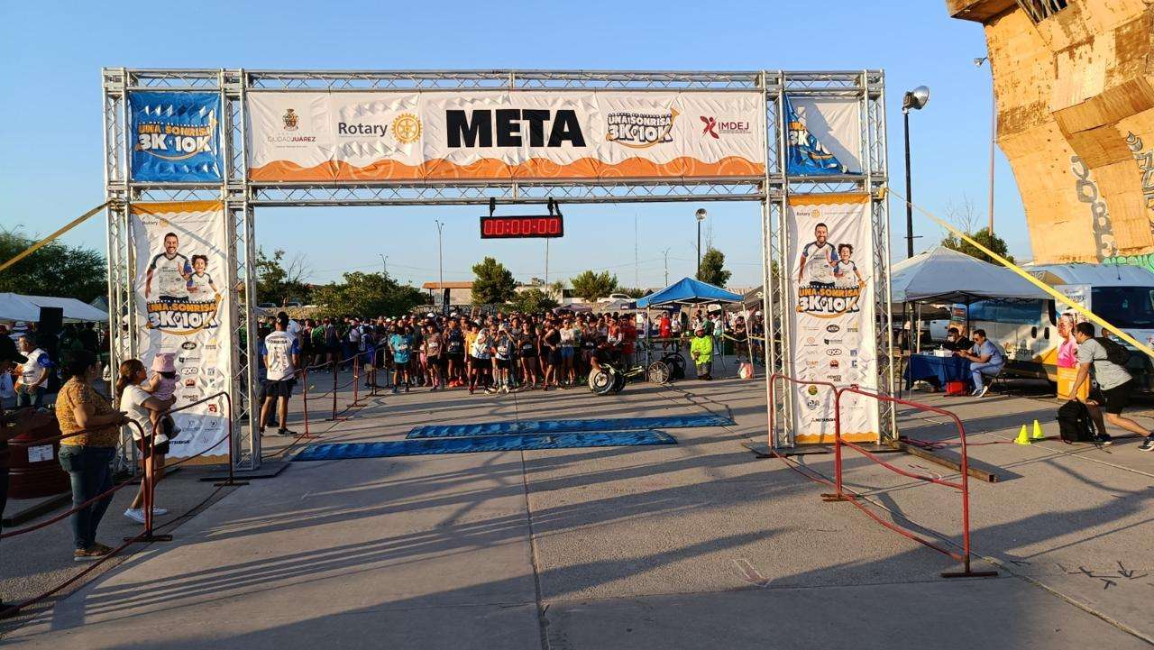 Participan más de mil 500 corredores en lael Circuito Atlético Pedestre 2026