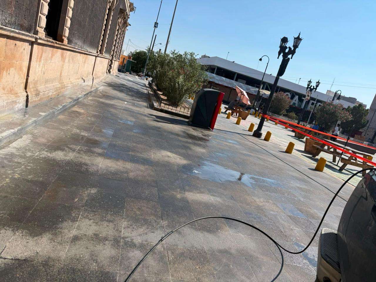 Limpian el Centro Histórico