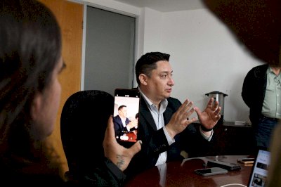 Morena no va a detener el desarrollo de la capital: Alfredo Chávez 