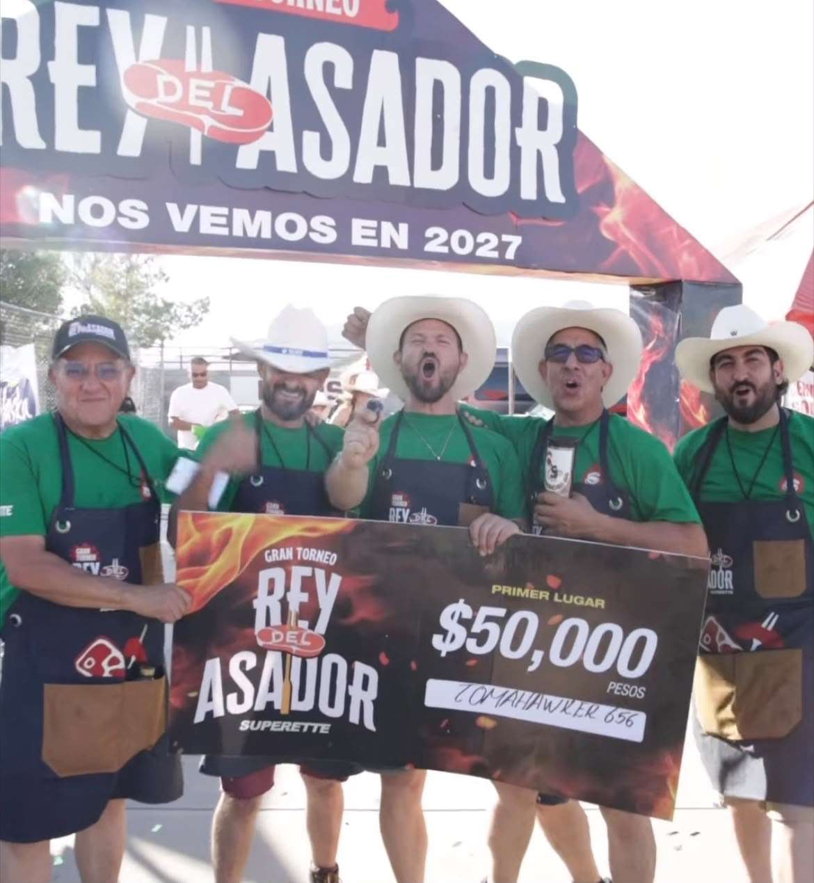 Realizan Torneo del Rey del Asador 2026 en plaza de la Mexicanidad 