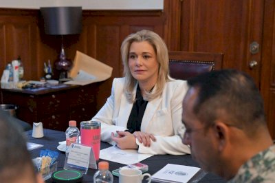 Realizan mesa de seguridad virtual con autoridades estatales y federales