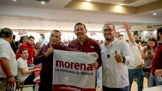 Acerca Héctor Ochoa importante estructura política a Pérez Cuéllar 