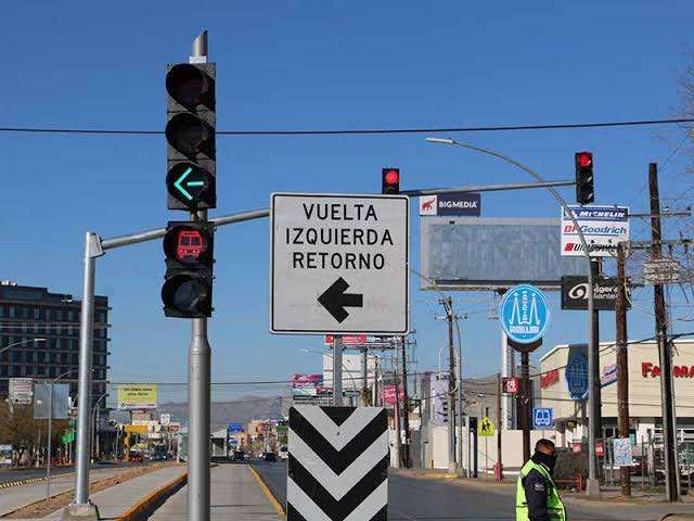 Avanza Juárez en semaforización