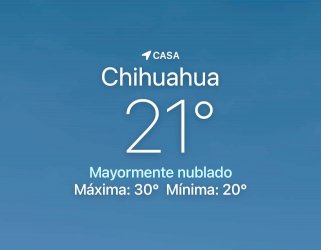 Se espera día nuboso con máxima de 30 grados centígrados 