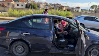 Vuelca y resulta lesionada en prolongación Teófilo Borunda