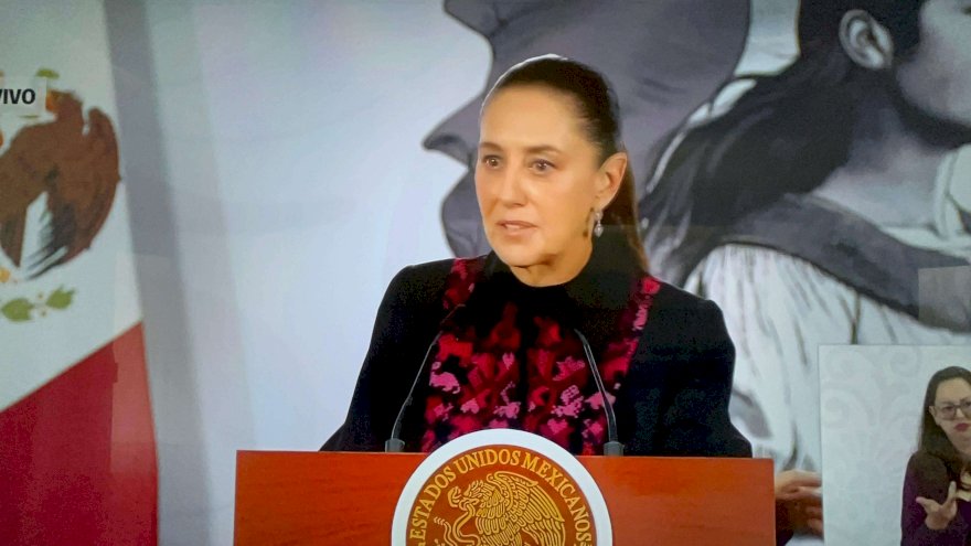 Respalda Sheinbaum a gobernadora de Baja California ante filtraciones