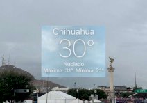 Mantendrá Chihuahua clima lluvioso; termómetro alcanza los 30°C 