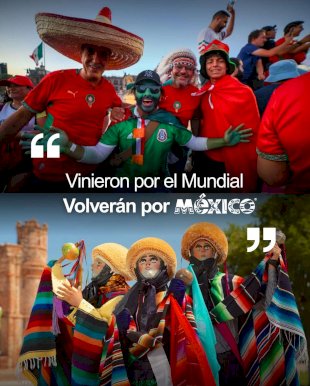 Lanza Sectur campaña para que turistas del Mundial regresen a México