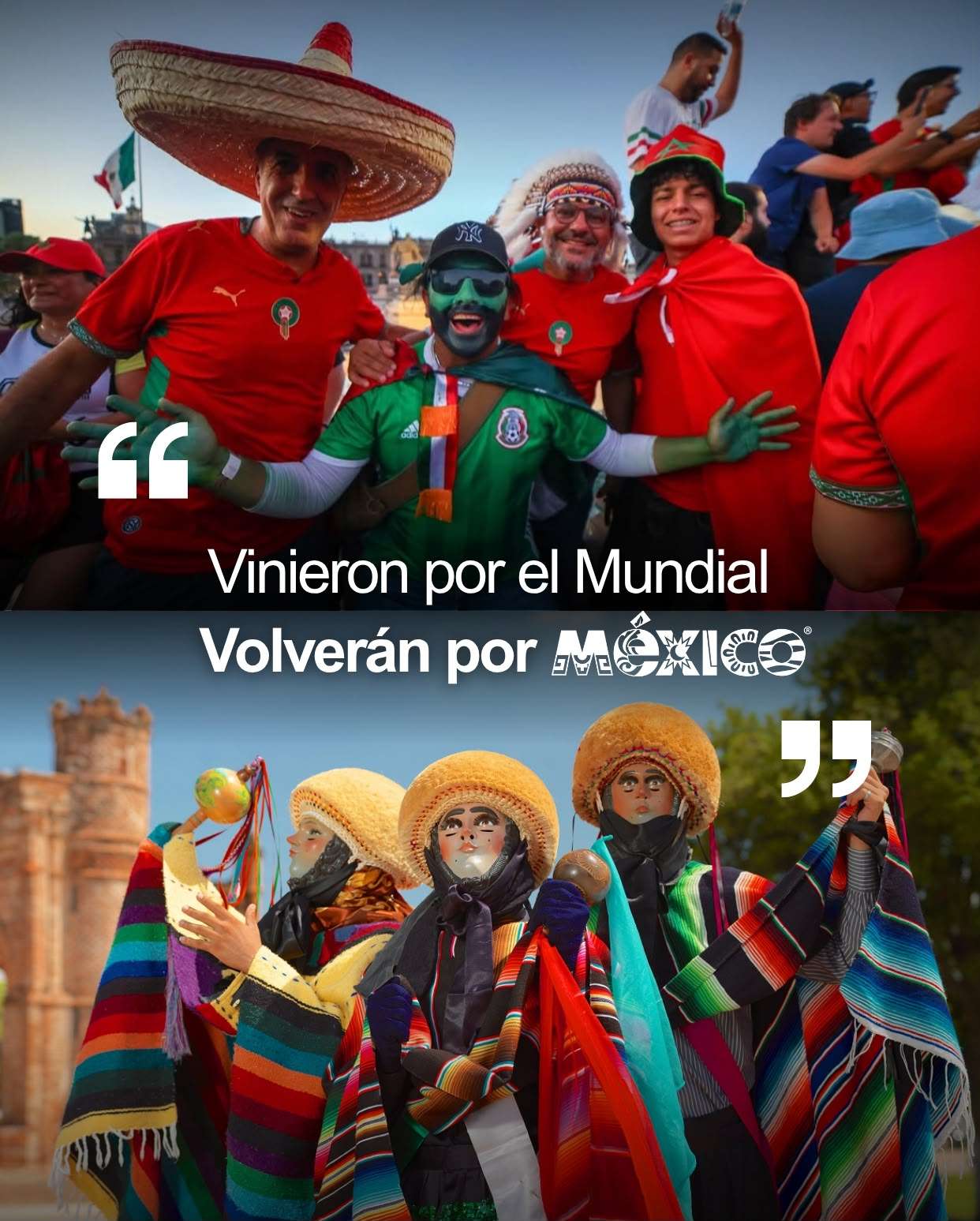 Lanza Sectur campaña para que turistas del Mundial regresen a México