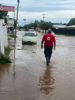 Monitorea Protección Civil puntos críticos por lluvias en Cuauhtémoc 