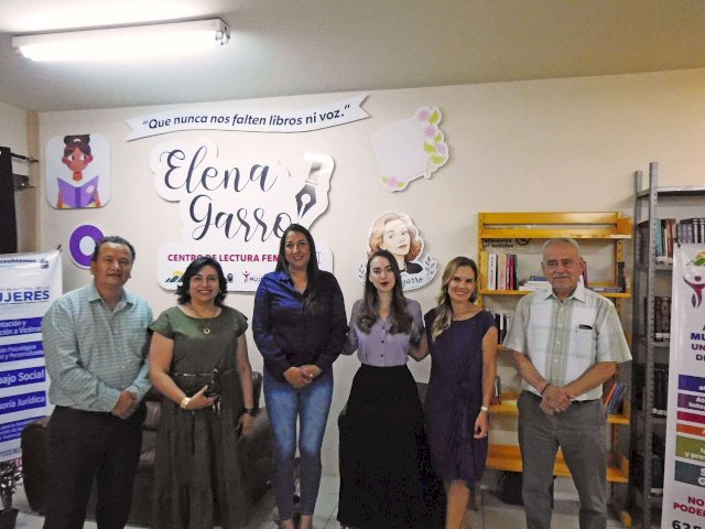 Inauguran el Centro de Lectura Feminista Elena Garro en Cuauhtémoc
