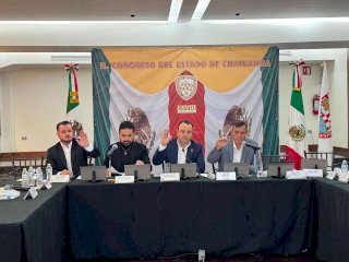 Sesiona Congreso del Estado en Parral 