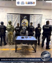 Lo detienen con cargador y 75 cartuchos en la Gustavo Díaz Ordaz