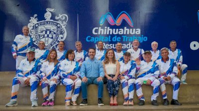 Entrega Municipio uniformes para Campeonato Nacional Máster de Atletismo