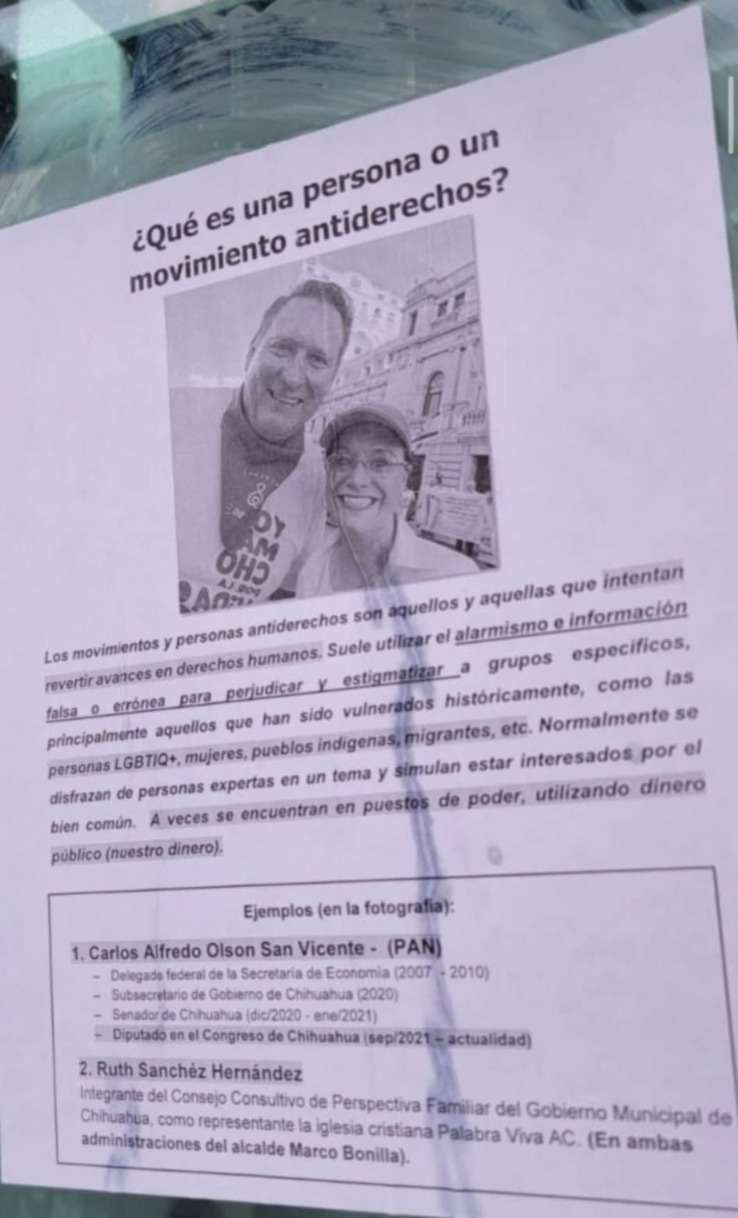 Presentan queja en Cedh por dichos de Ruth Sánchez y Carlos Olson