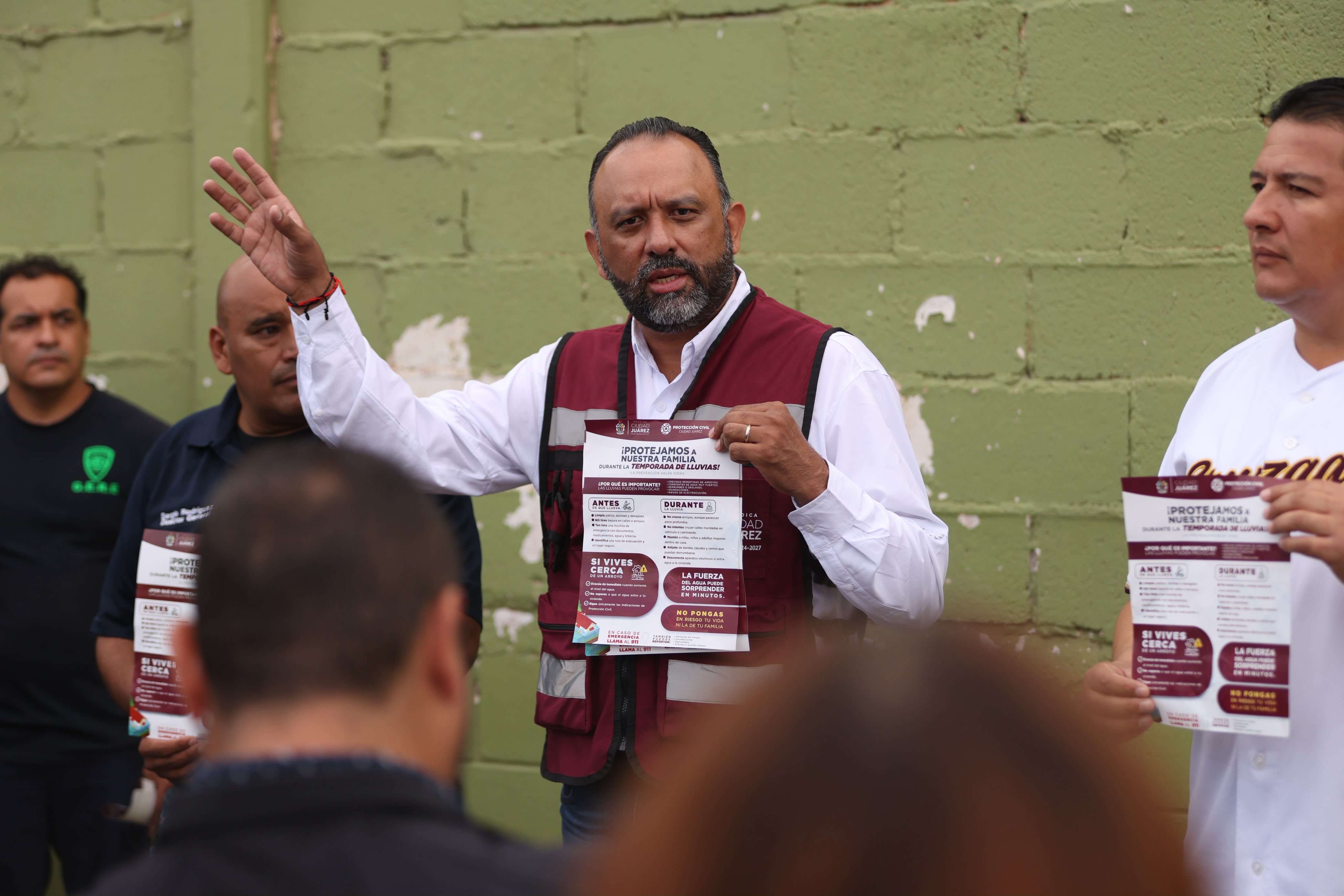 Inicia campaña de prevención por lluvias en el norponiente