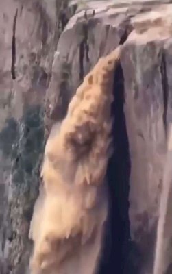 Revive con las lluvias la cascada de Basaseachi 