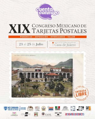 Será Chihuahua sede del XIX Congreso Mexicano de Tarjetas Postales