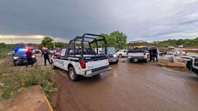 Hieren con arma de fuego a uno que paseaba en razor en El Fresno