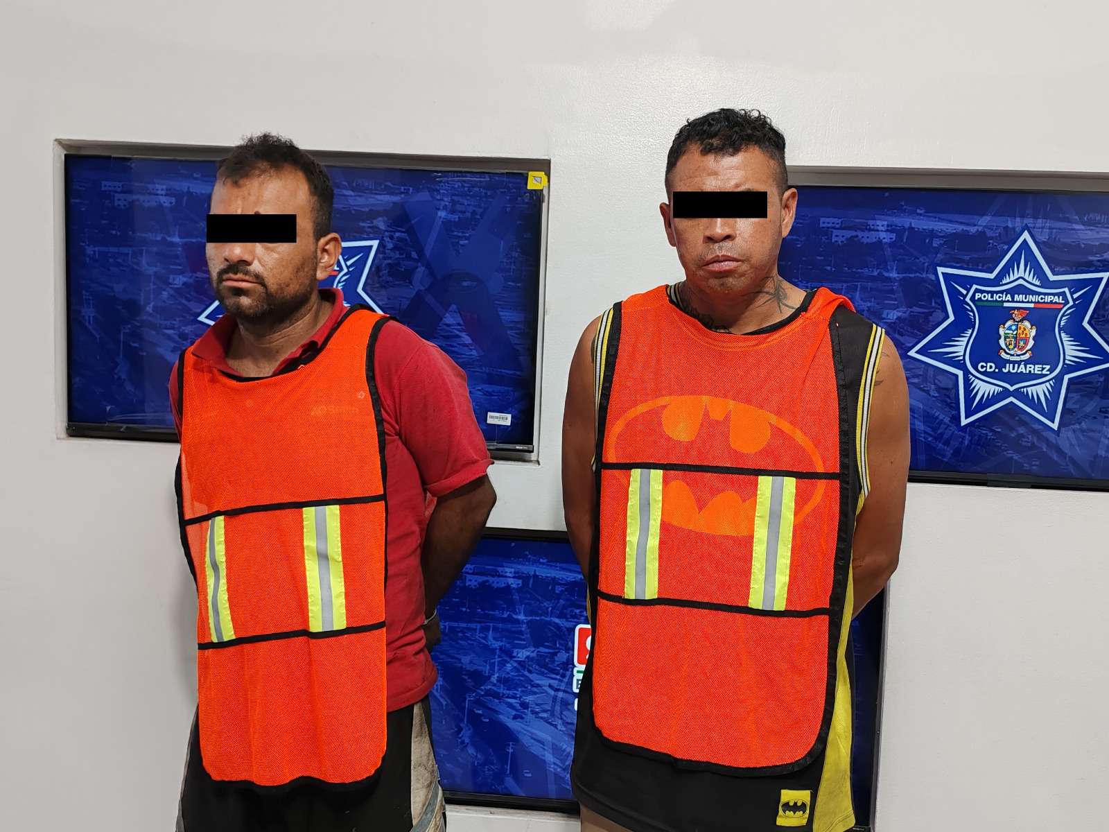 Aseguran un arma de postas y cristal; hay dos detenidos