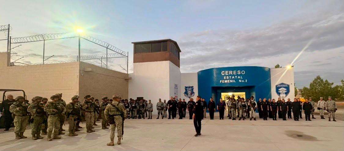 Realizan cateo en el Cereso Femenil No. 2