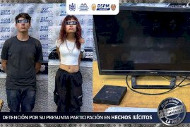 Frustran robo a vivienda en la 20 Aniversario; detienen a una pareja 