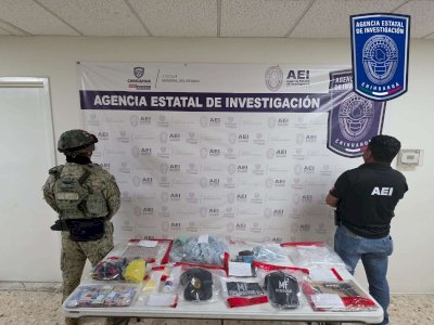 Aseguran más de 2 mil dosis de droga en Cerrada Puente de Barqueta