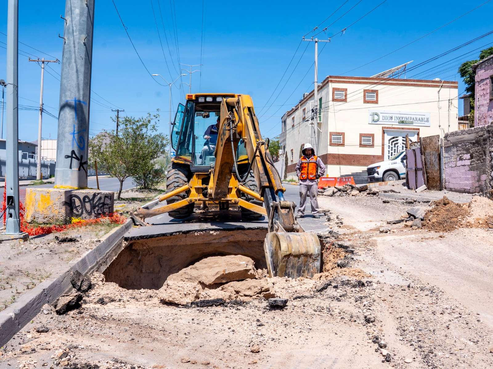 Cambiarán 30 metros de tubería de drenaje en la Ponciano Arriaga
