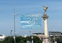 Sube temperatura hasta los 34°C; descartan lluvias