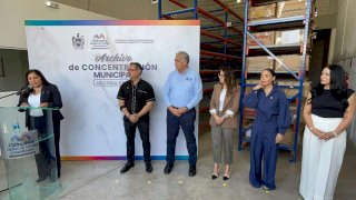 Inauguran ampliación del Archivo de Concentración Municipal