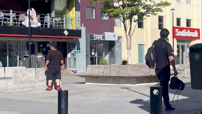 Refrescan ligeras ráfagas de viento el centro 