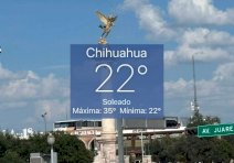 Amanece Chihuahua con 22°C; prevén domingo caluroso