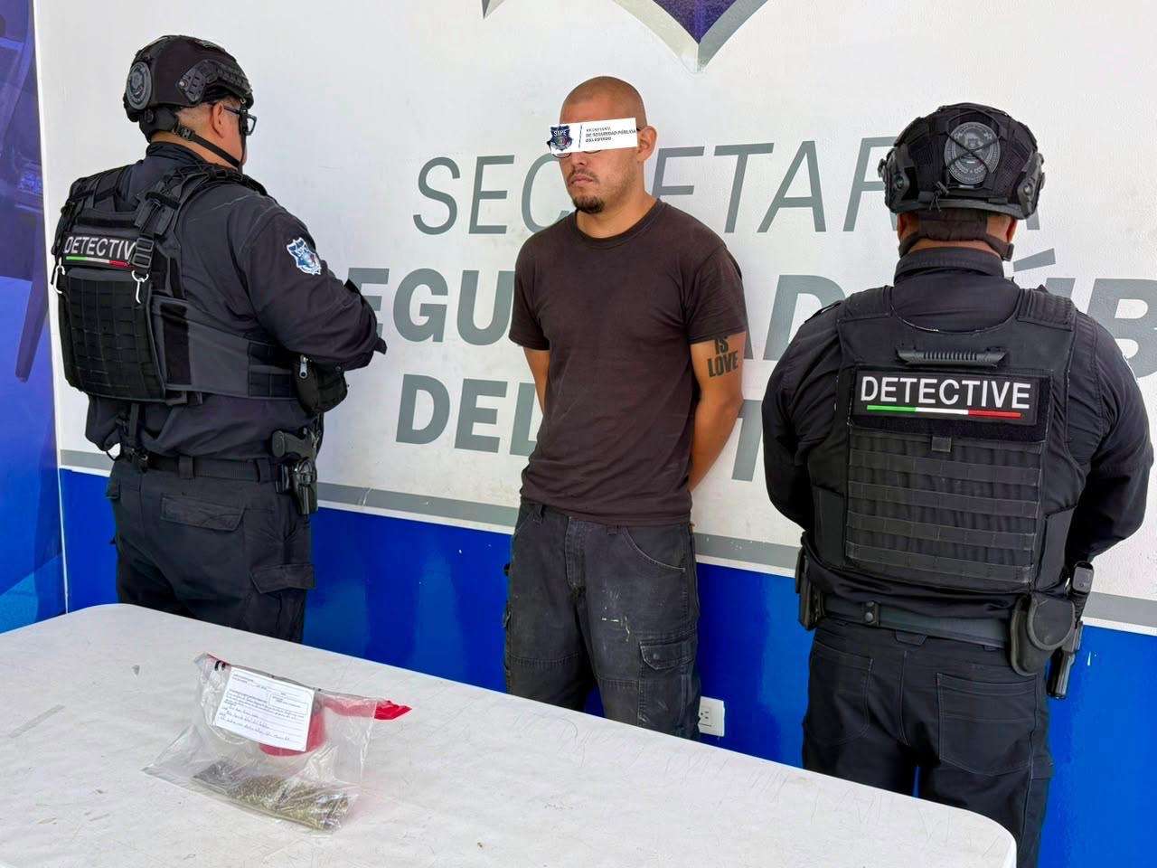 Detiene SSPE a responsable de homicidio