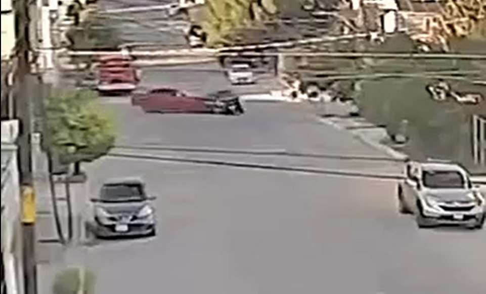 Difunden video del accidente fatal en Barrio de Londres