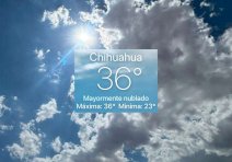 Alcanza Chihuahua los 36°C; continúa el ambiente caluroso