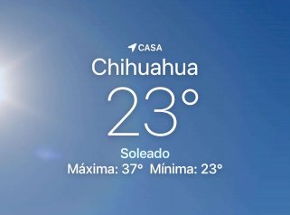Se espera calorón con máxima de 37 grados centígrados 